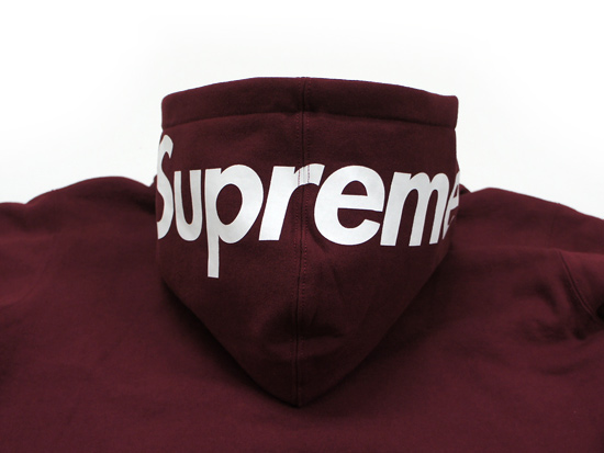 Supreme - Hood Logo Thermal Zip Up Hoodie - UG.SHAFT