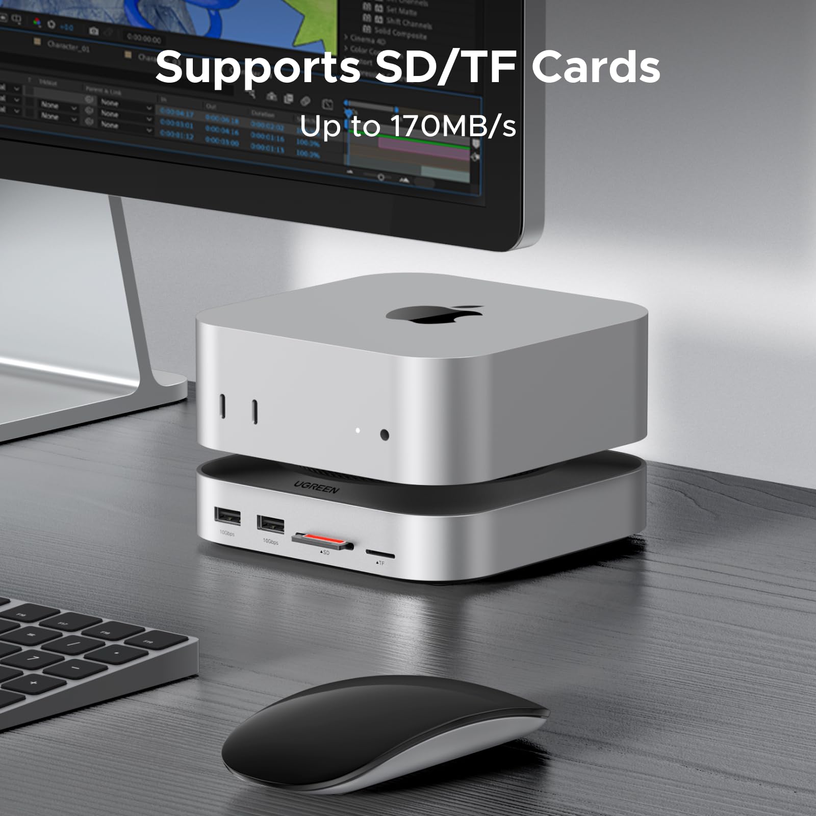 UGREEN Mac mini M4 Docking Station – UGREEN Official Site