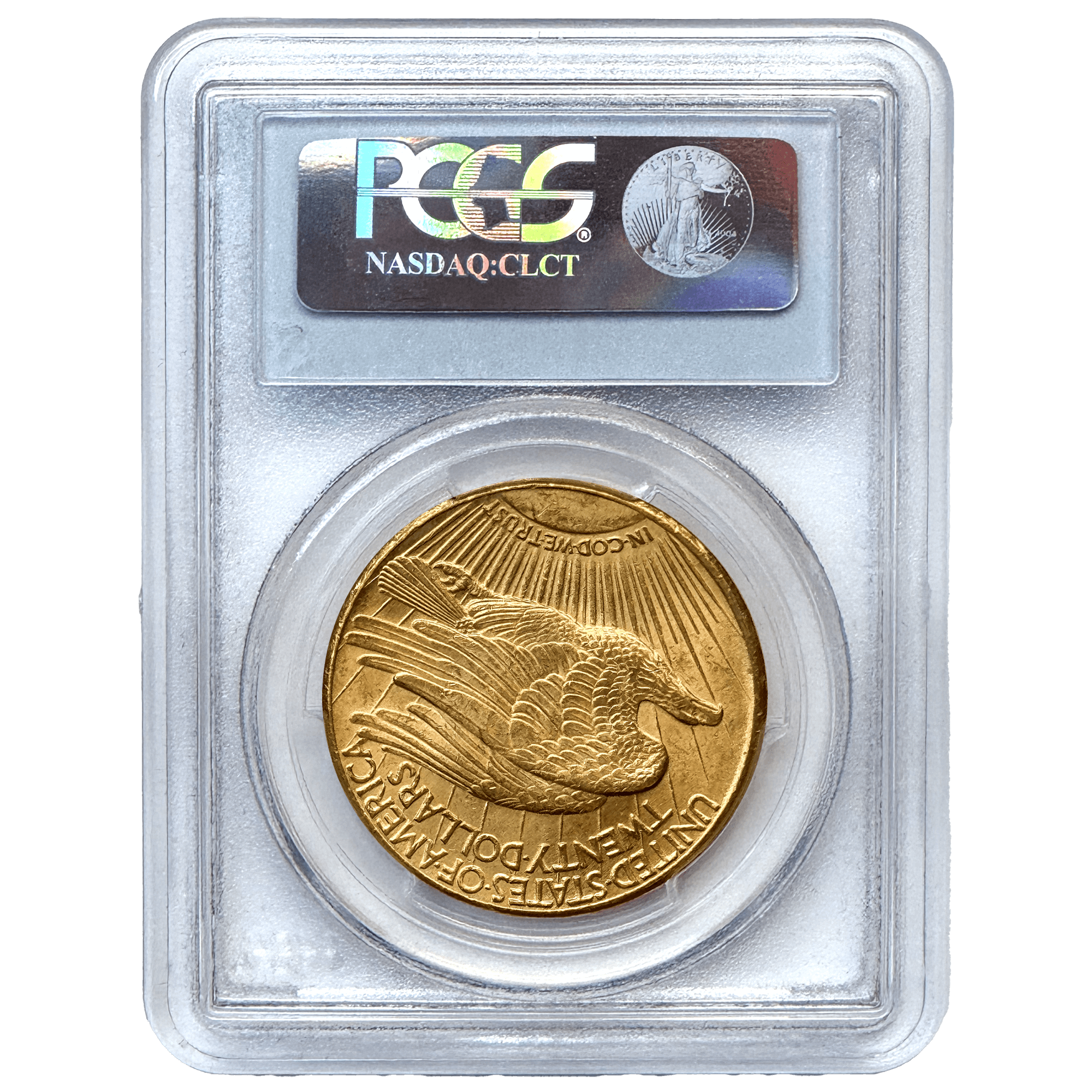 $20 St. Gaudens Gold Double Eagle Coin MS62 PCGS (Random Year