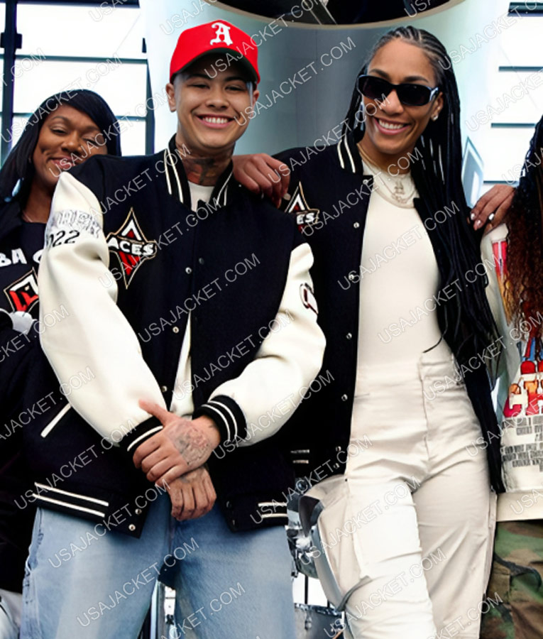 WNBA champion Las Vegas Aces Lettermen Jacket | USA Jacket