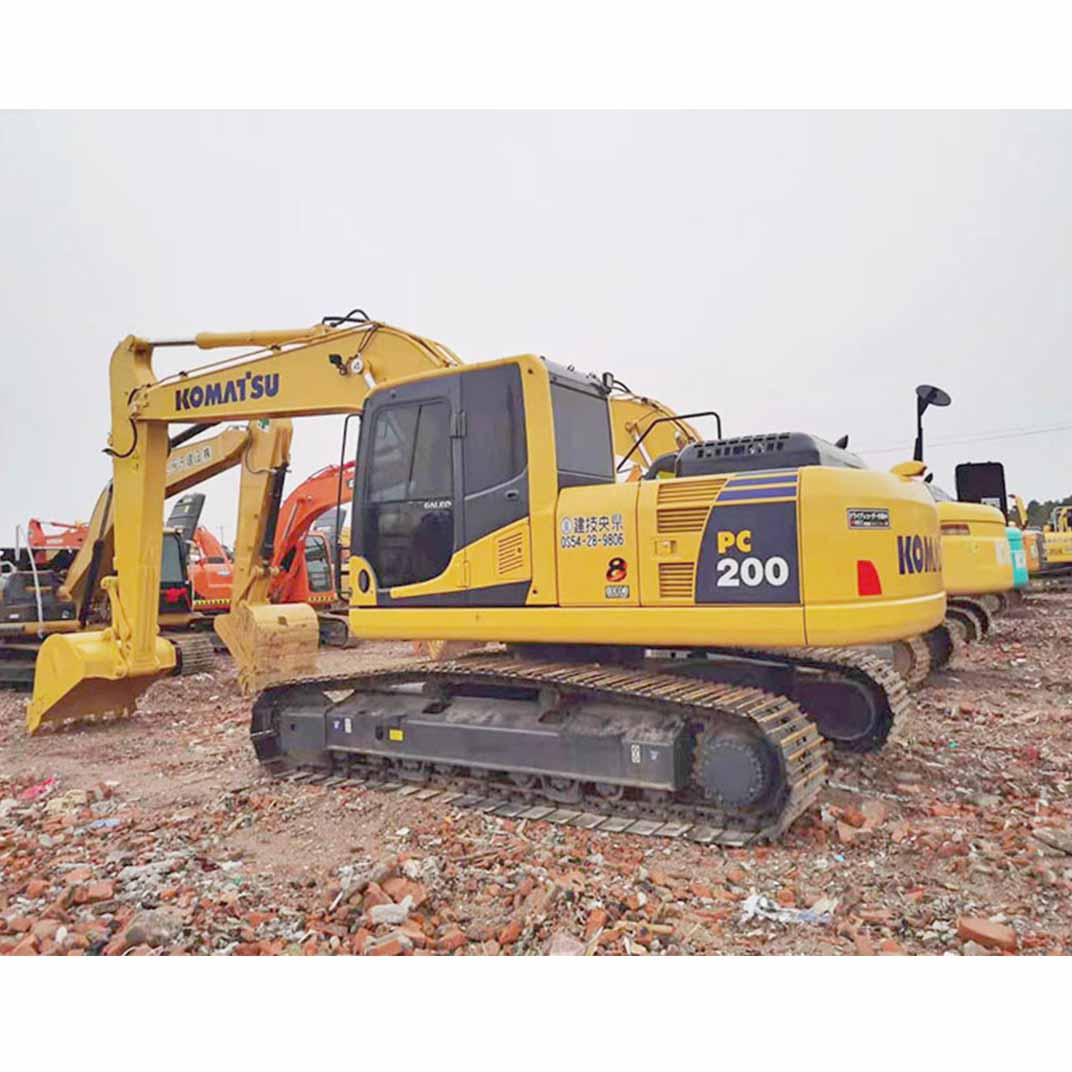 Used Komatsu PC200-8 Excavator - Used Excavators Supplier China