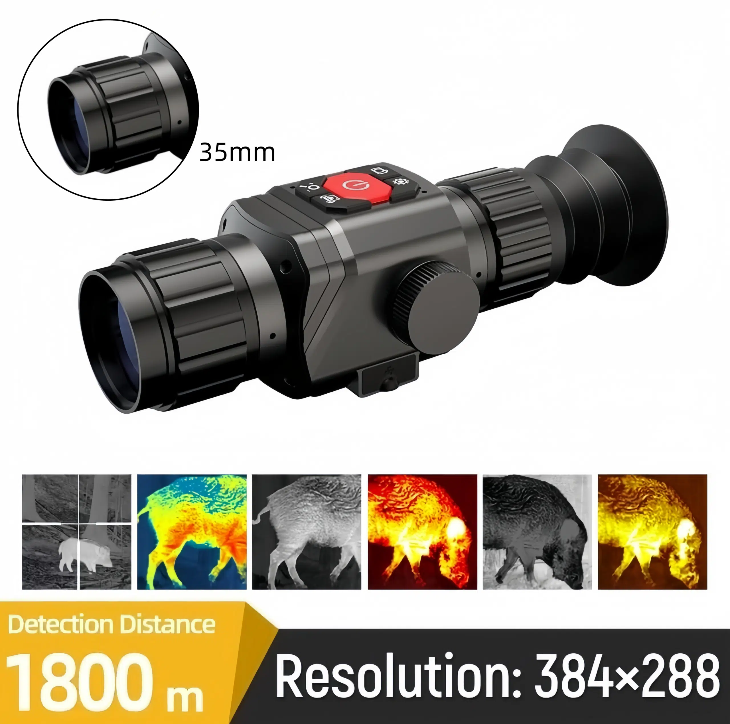 C8 ナイトビジョン単眼サーマルイメージャースコープ - サーマル