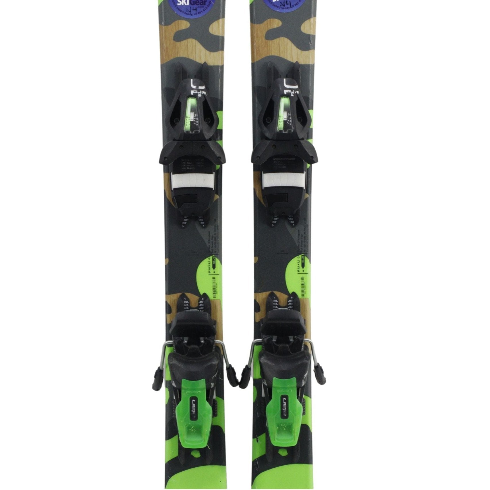 Elan Freeline Camo 135 + ESP GW 10.0 Track pm Bindings – Utah Ski Gear