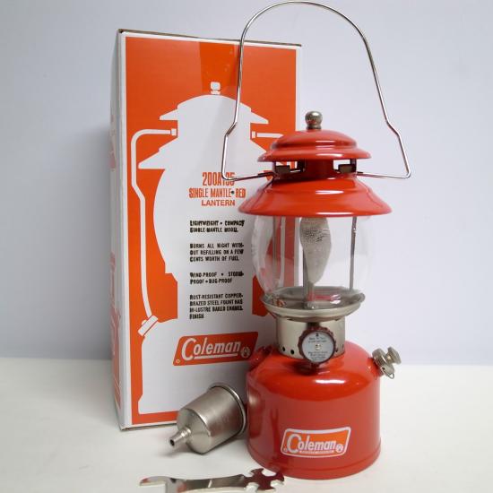 1/2サイズ コールマン200A LED赤ランタン S'Styles 1/2 Size Lantern