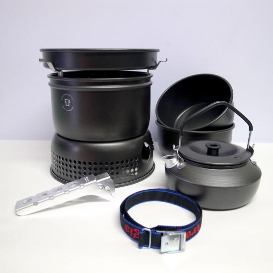 トランギア ストームクッカーS・ブラックバージョン TRANGIA TR-37-6UL