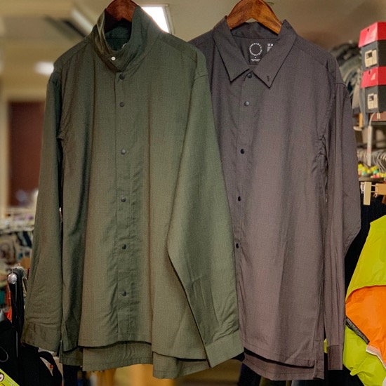 山と道 「β Merino Coach Shirt Jacket」「Merino Shirt」「Merino