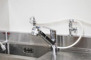 SANWA] 三和還元粋 RW-2の厨房へのビルトイン設置例