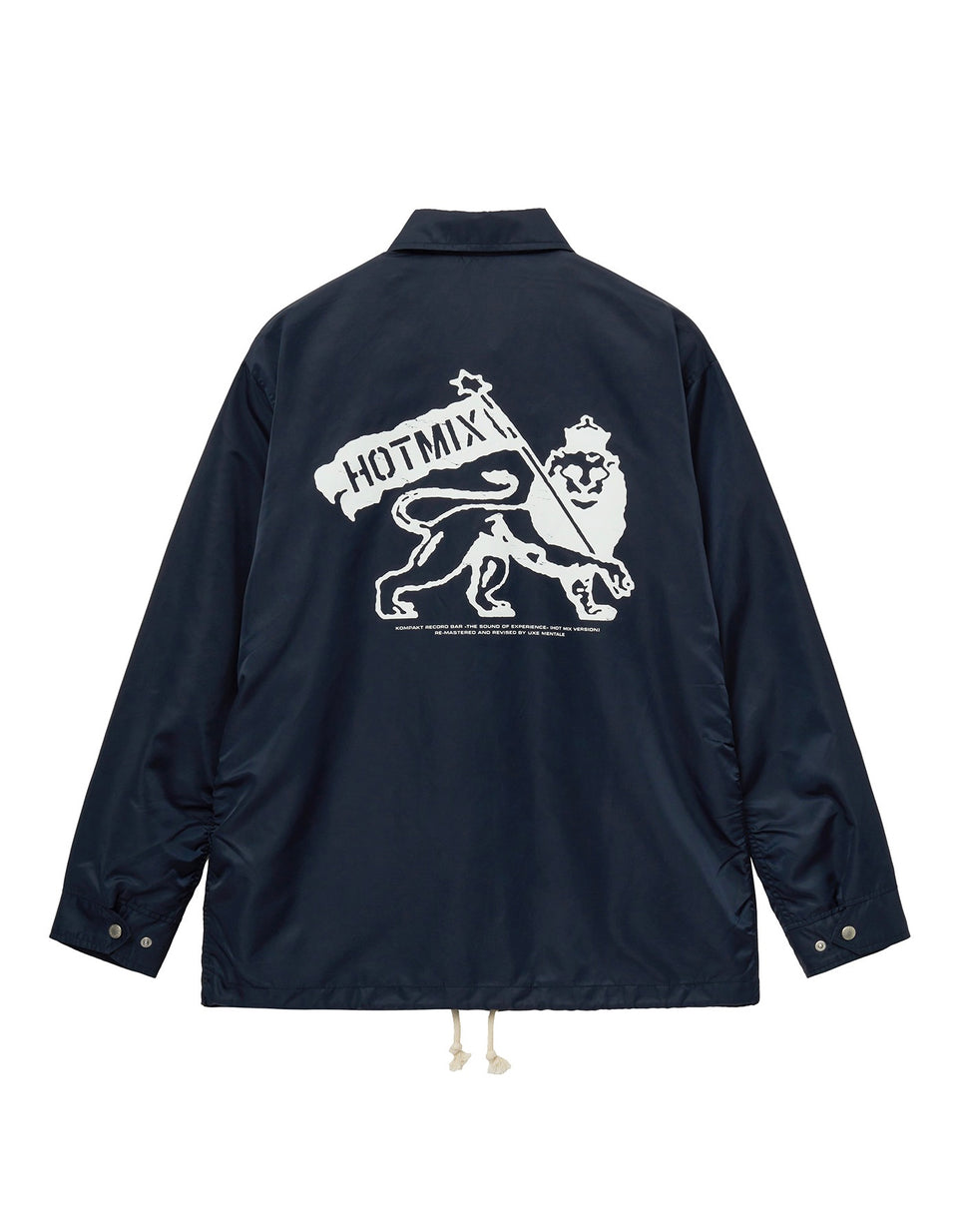 KRB X Uxe Mentale] Coach Jacket - Navy