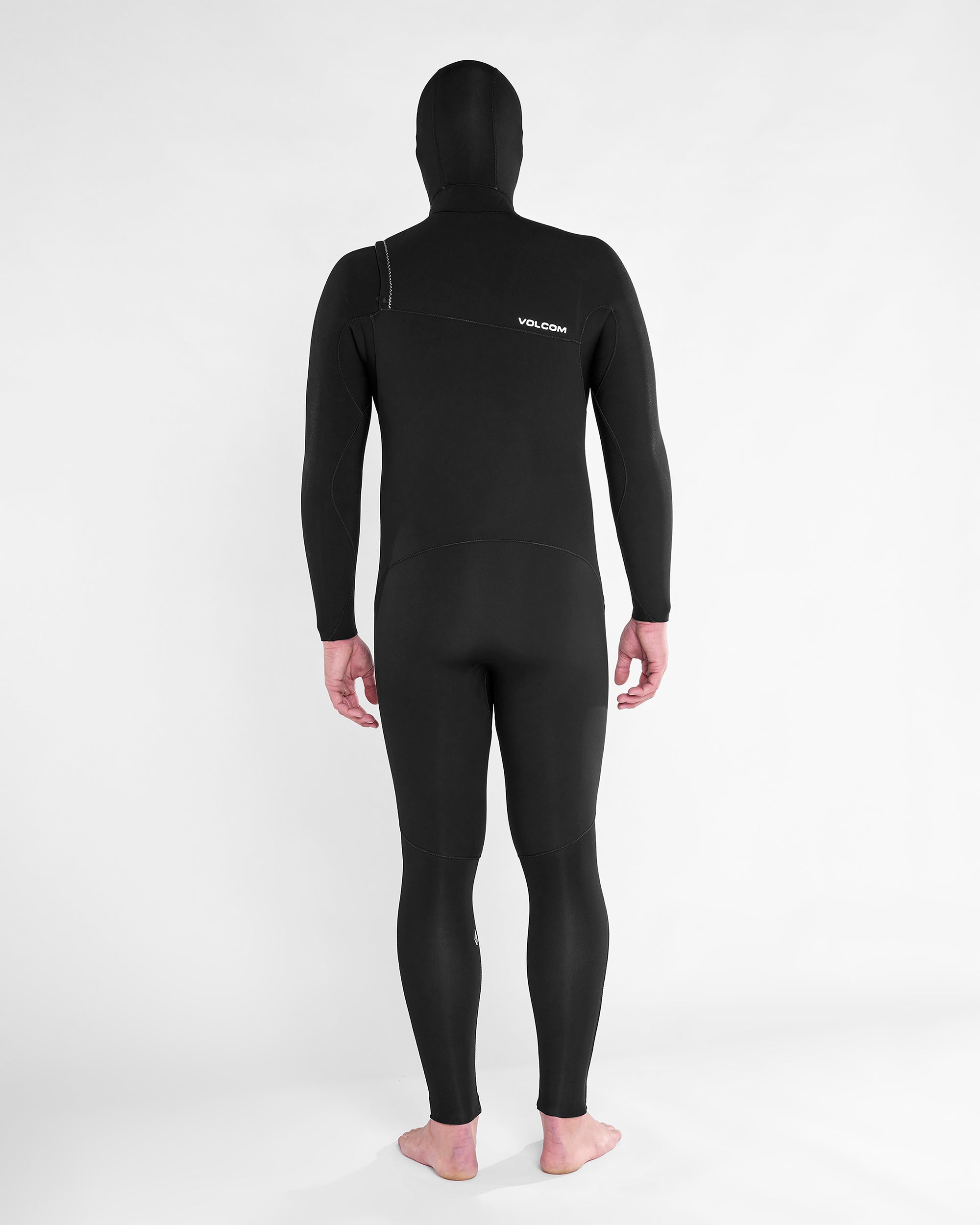 Modulator 4/3Mm Hooded Chest Zip Wetsuit - Black - Men - Volcom EU