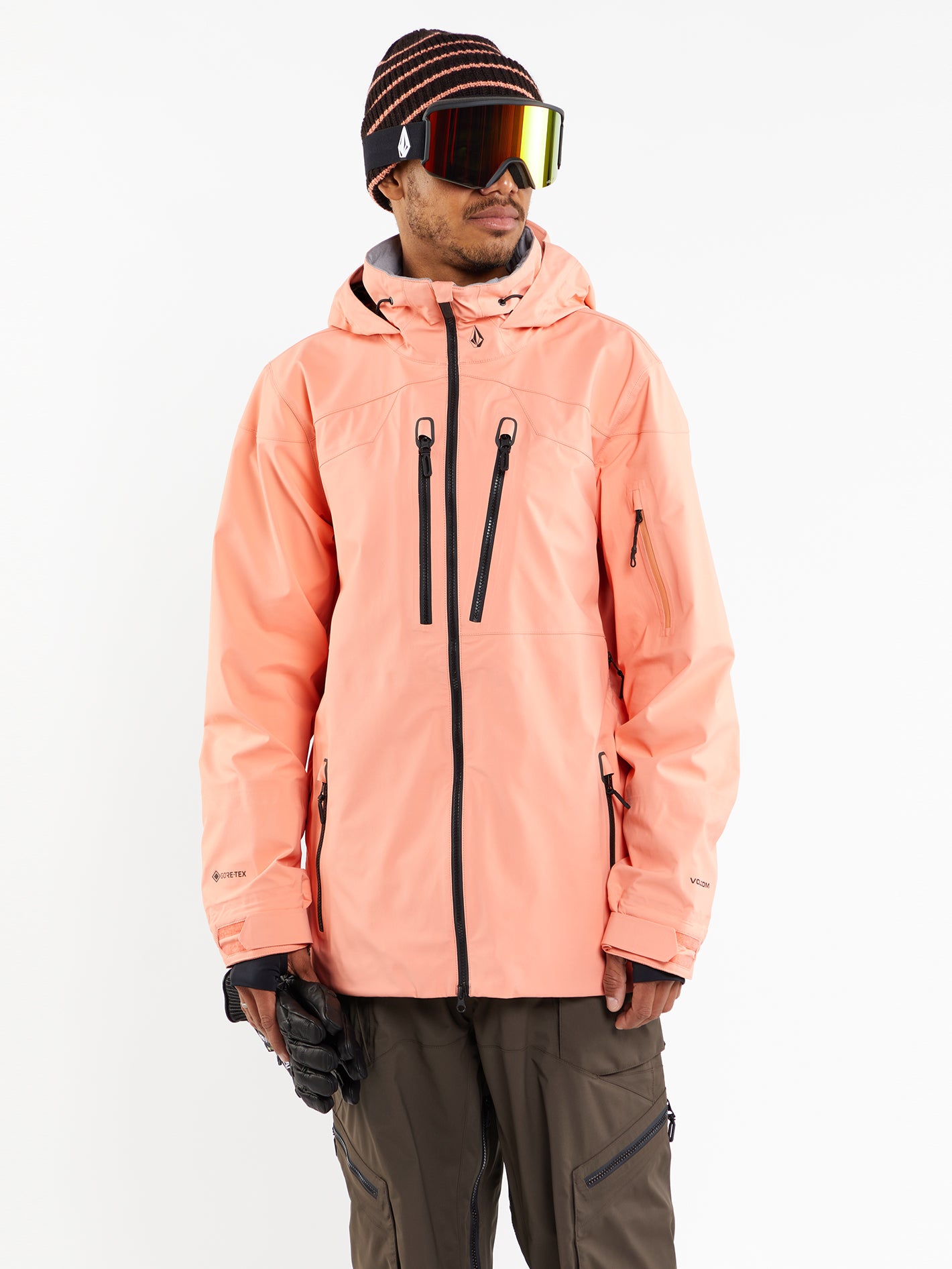 Guch Stretch Gore-Tex Jacket - PEACH - Men - Volcom EU – Volcom Europe