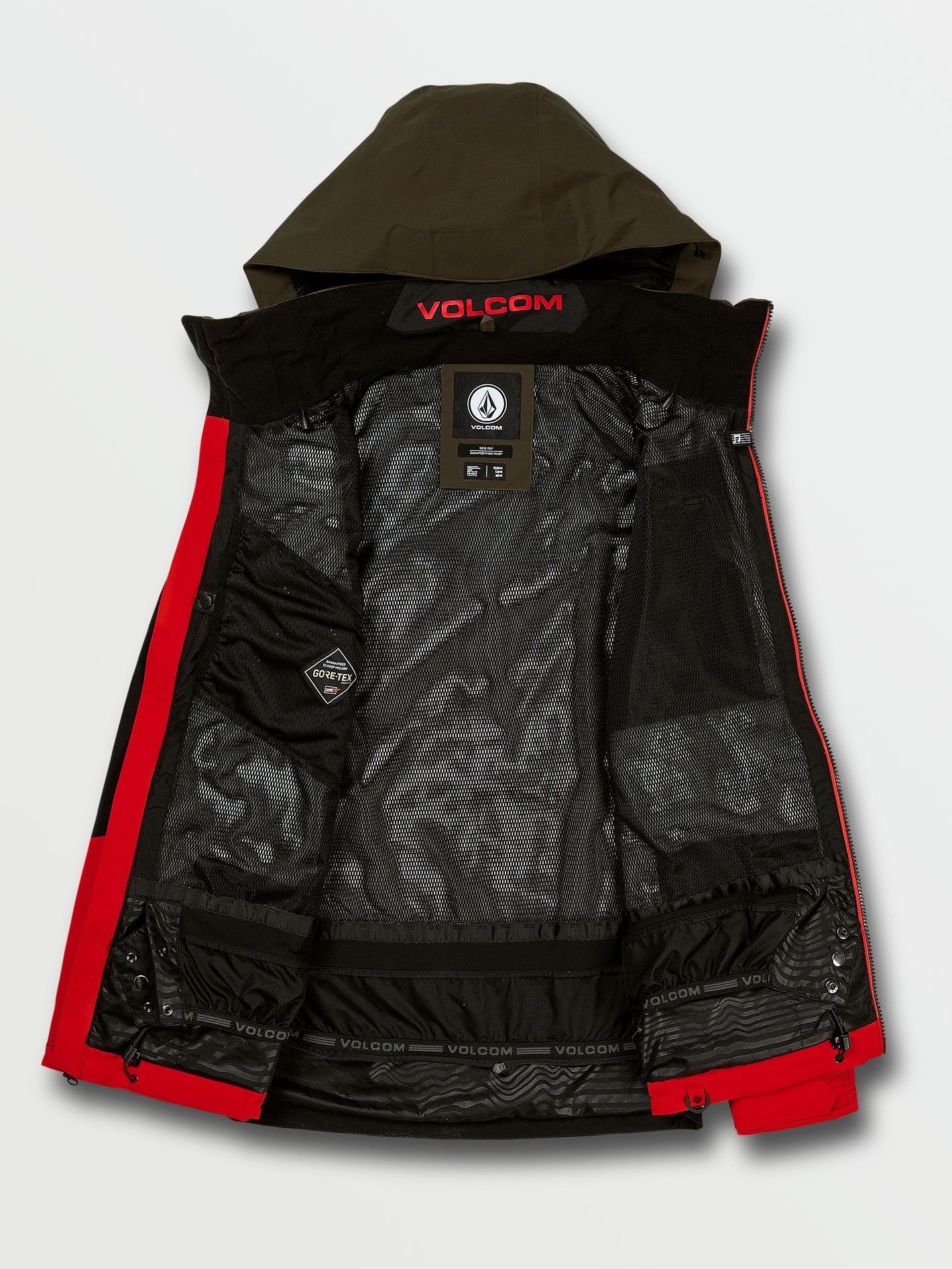 BL Stretch GORE-TEX Jacket - Red | Volcom Europe