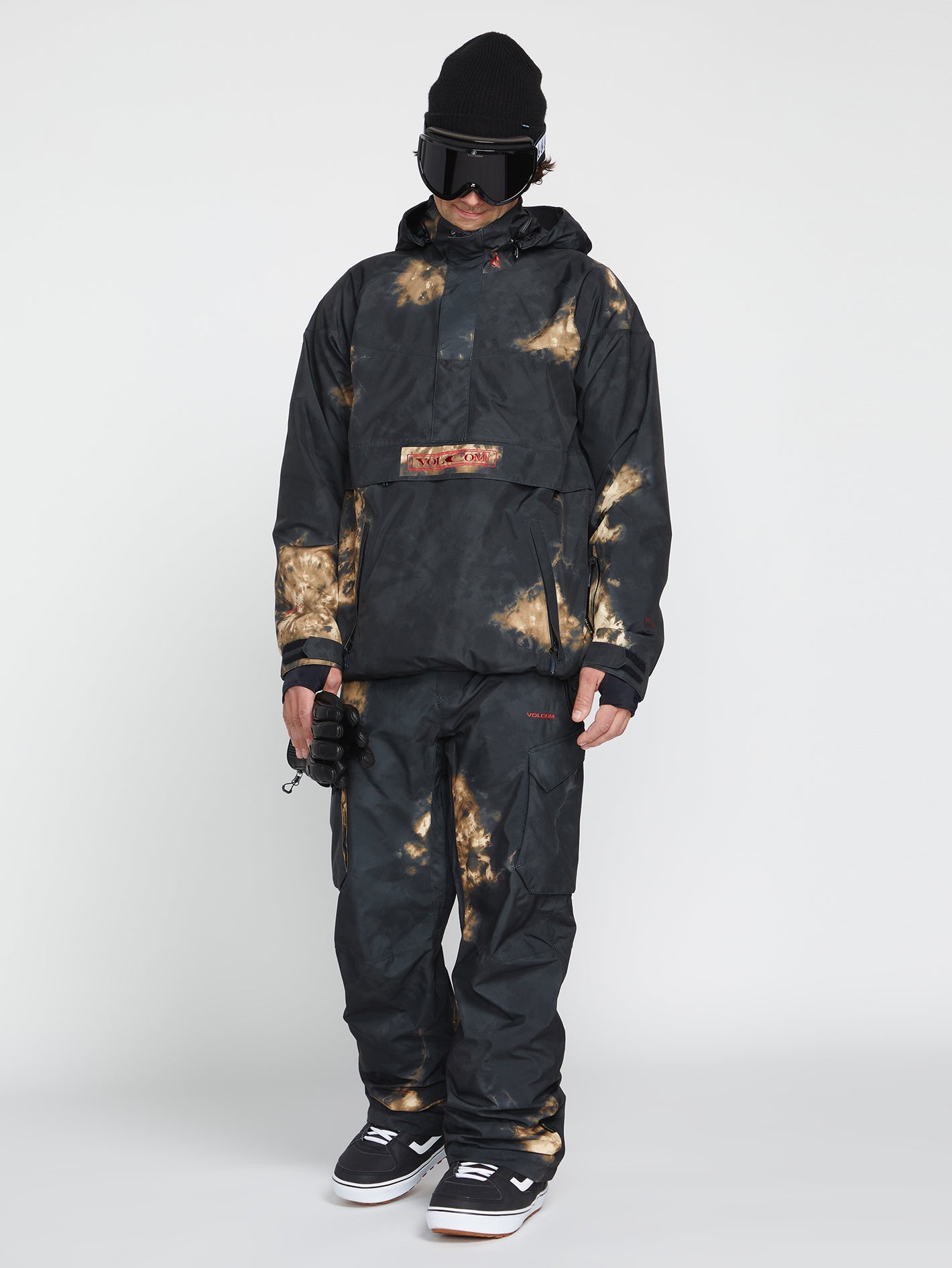 Melo Gore-Tex Pullover Jacket - Bleach Black | Volcom Europe