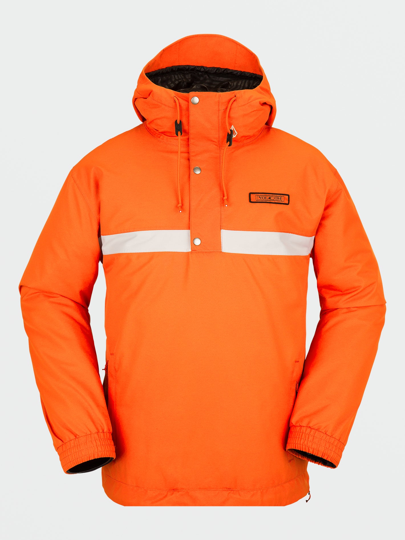 Longo Pullover Jacket - Orange Shock | Volcom Europe