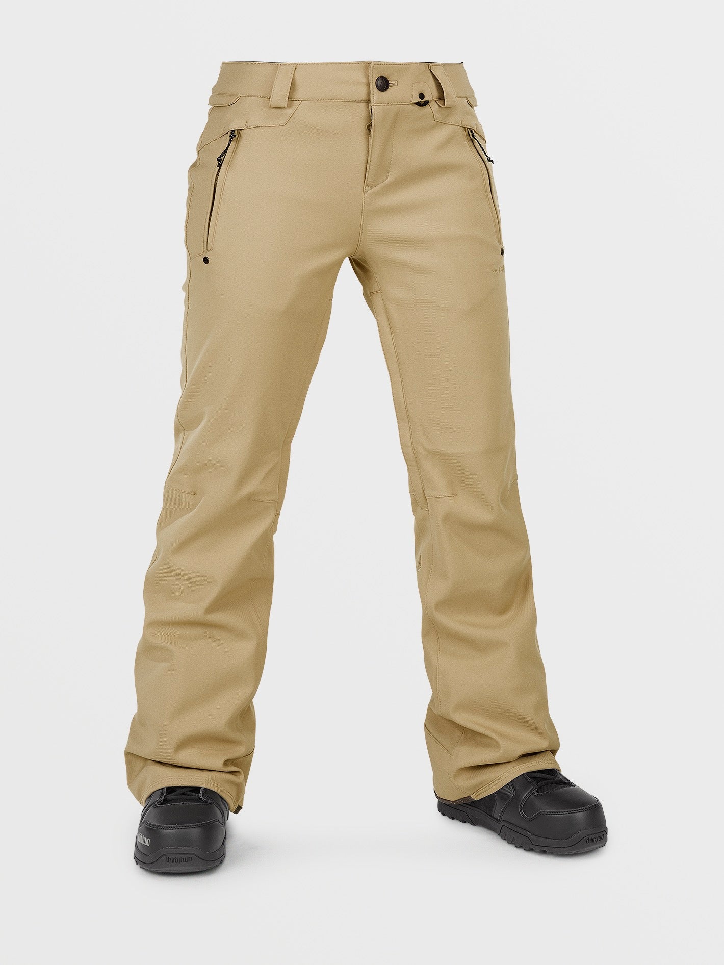 Species Stretch Trousers - DARK KHAKI - Women - Volcom EU – Volcom