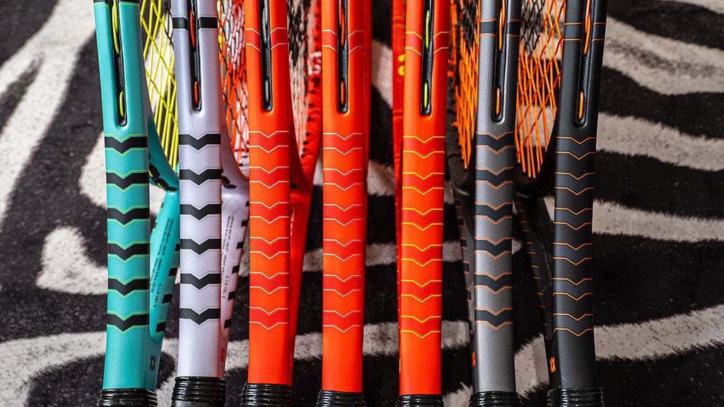 Super G 9/V-Feel 10 Player Stock Racket