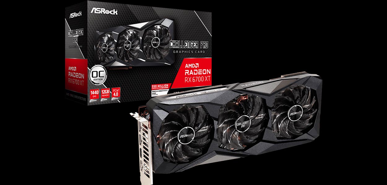 ASRock Launches Radeon RX 6700 XT Series Graphics Cards