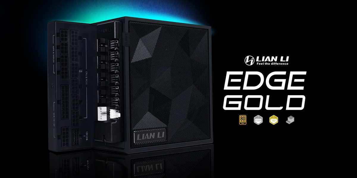 LIAN LI Introduces the EDGE GOLD PSU with Removable USB/PWM Hub