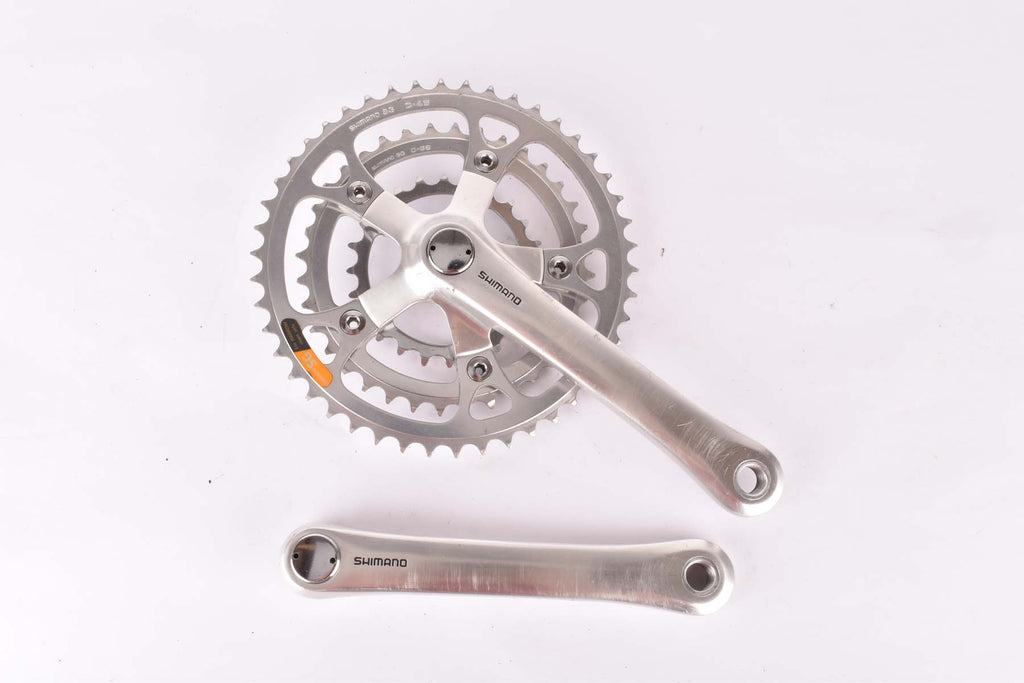 Shimano Deore XT #FC-M730 triple Crankset with 46/36/24 Teeth and