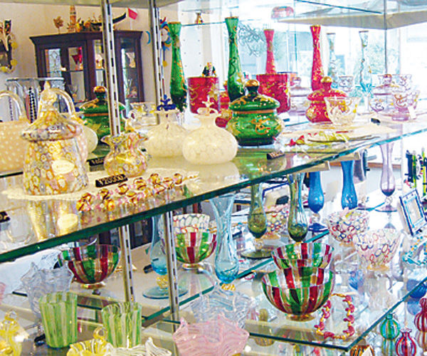 ヴェネチアングラス（ベネチアングラス）専門店「サローネ・ディ