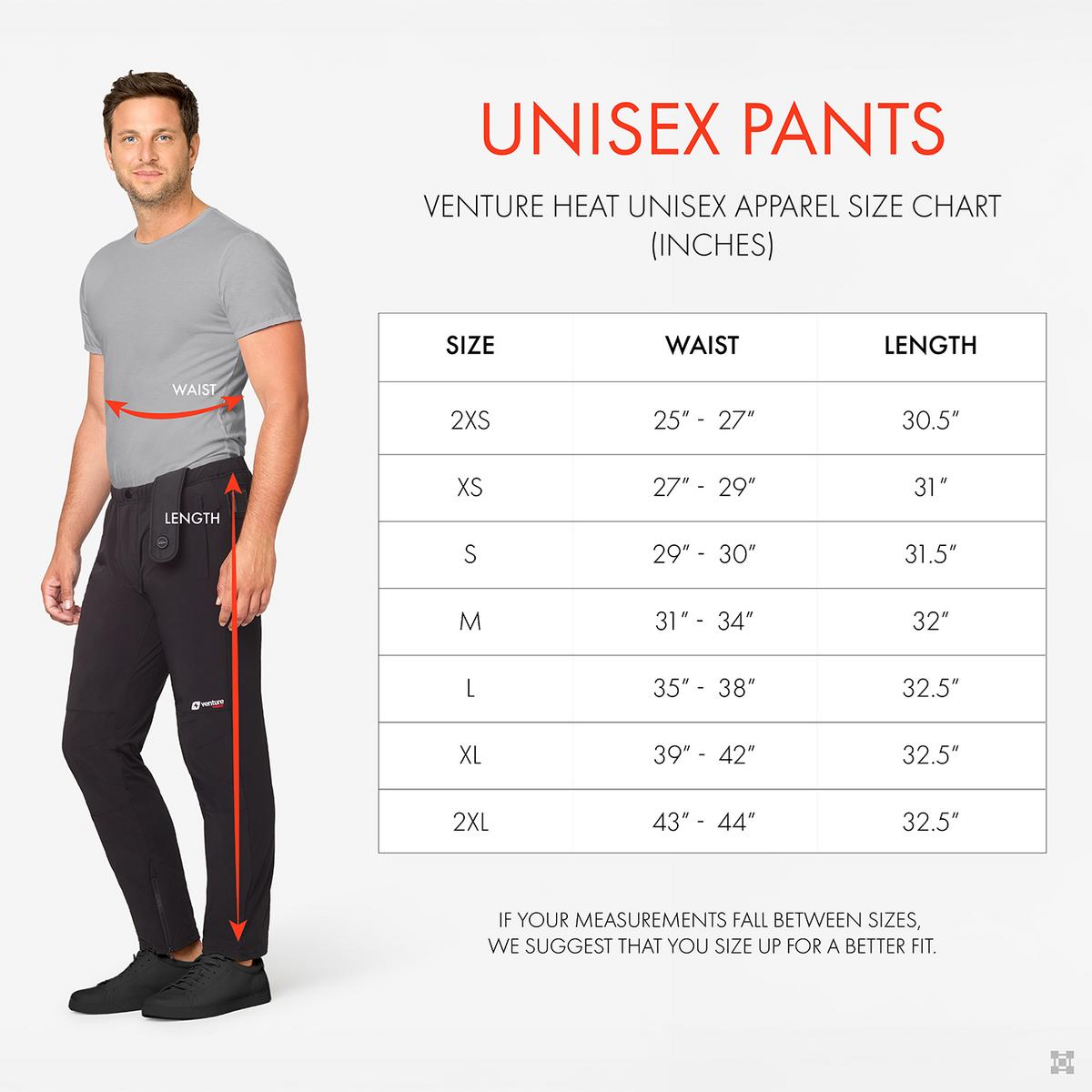 Unisex Heated Stretch Baselayer Pants – Venture Heat