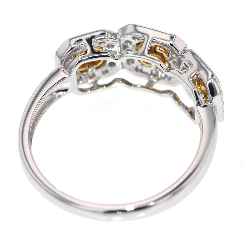 K18YG/WG ダイヤモンド リング 0.48ct D0.31ct – Venus Jewel