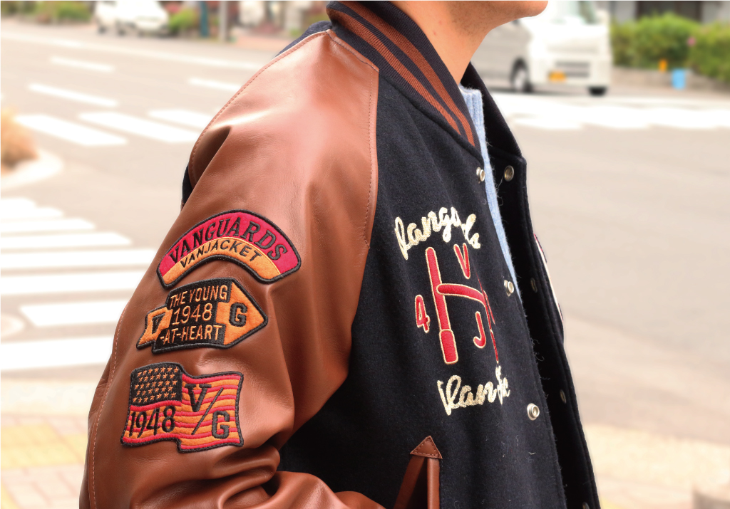 PREMIUM LEATHER STADIUM JUMPER - VAN STORE