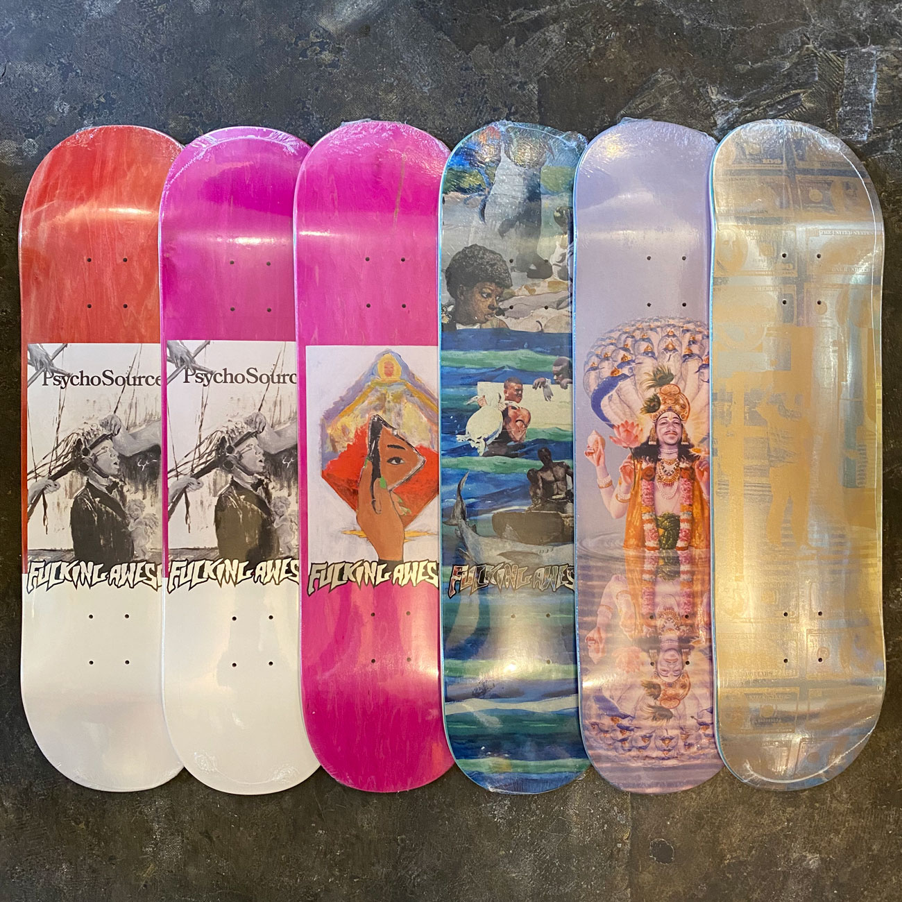 BLOG: HIGHSOX SKATEBOARDS] FUCKING AWESOMEとHOCKEY新作デッキ入荷