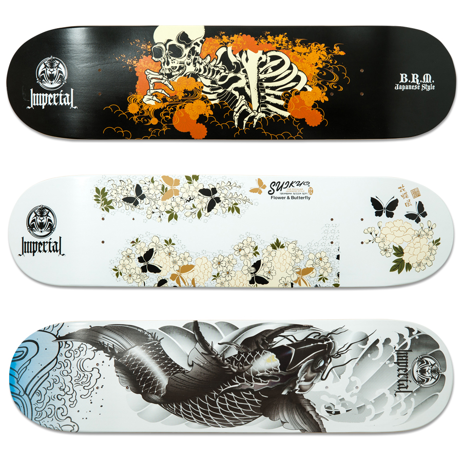 PRODUCTS] IMPERIAL SKATEBOARD - NEW BOARDS | VHSMAG : VHSMAG
