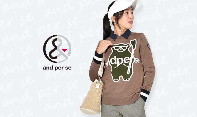 アンパスィ(and per se) トップス | レディースゴルフウェア通販