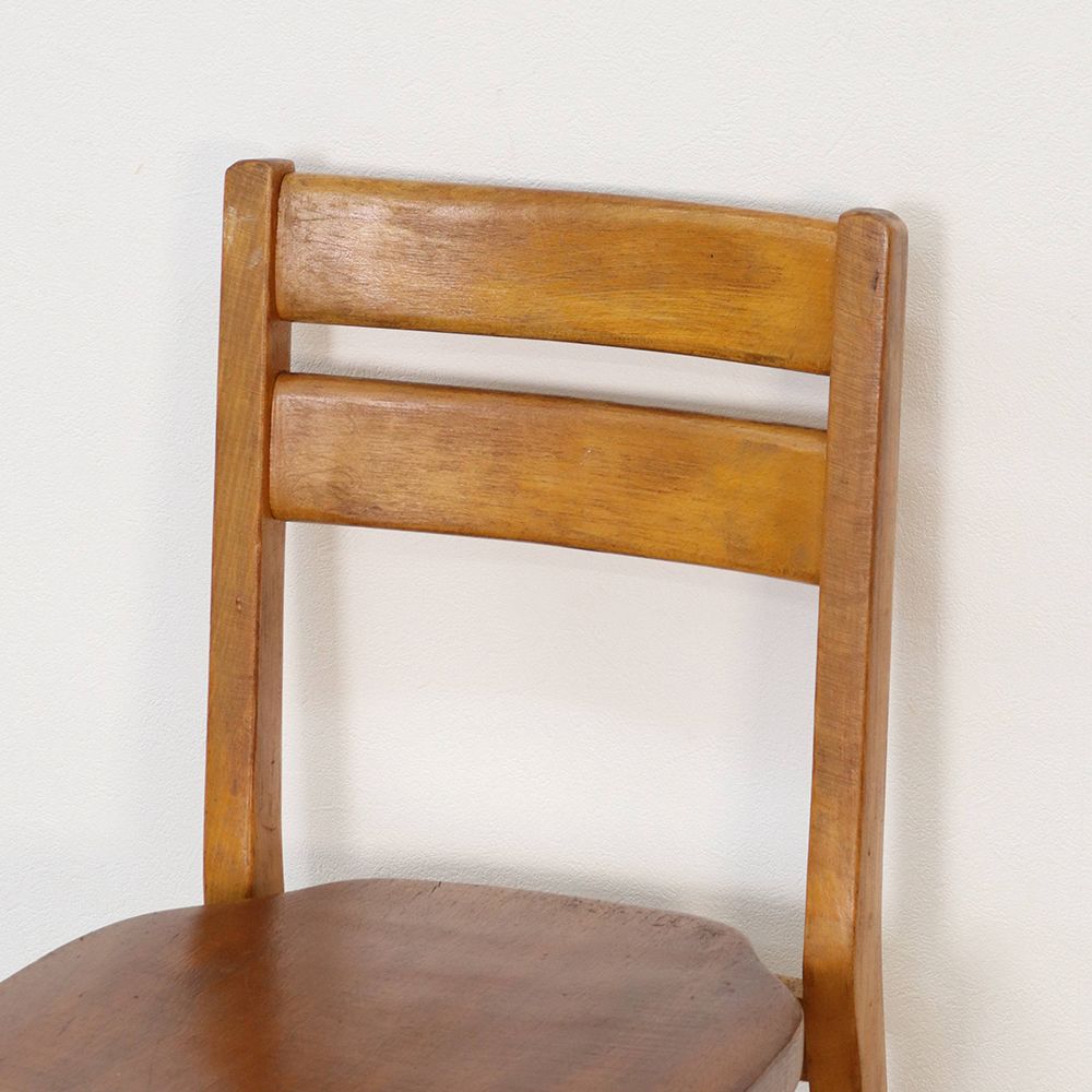 大人も座れるサイズです♪ スクールチェア VC110-097 – アンティーク