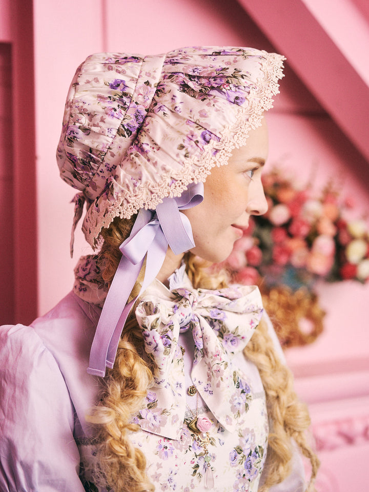 アンティークドールのドレス&ハット 4号用 アンティークドールのドレス