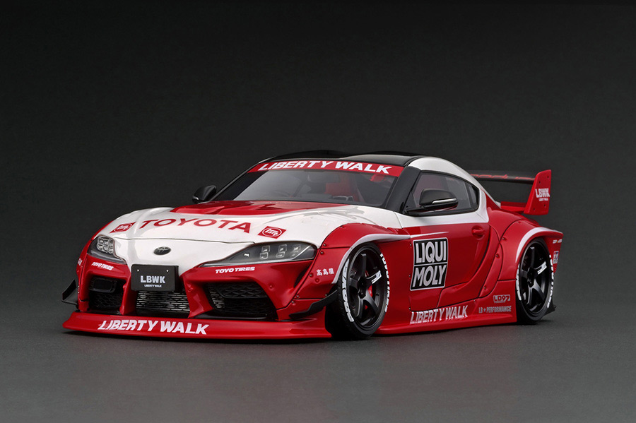 イグニッションモデル 1/18 LB-WORKS トヨタ スープラ (A90) ホワイト