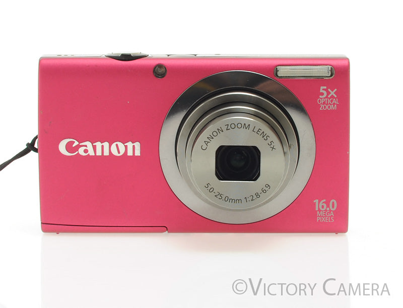 Canon PowerShot A2300 HD Pink 16MP Digital Point & Shoot Camera [EXC+]