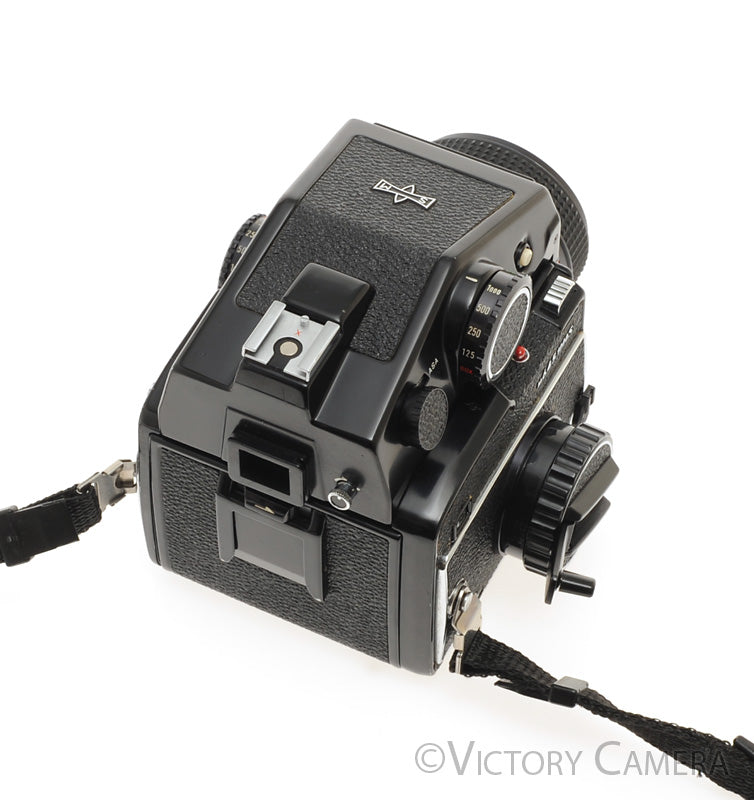 Mamiya m645 1000s 645 Camera w/ w/ Metered Prism & 80mm f2.8 Lens -New