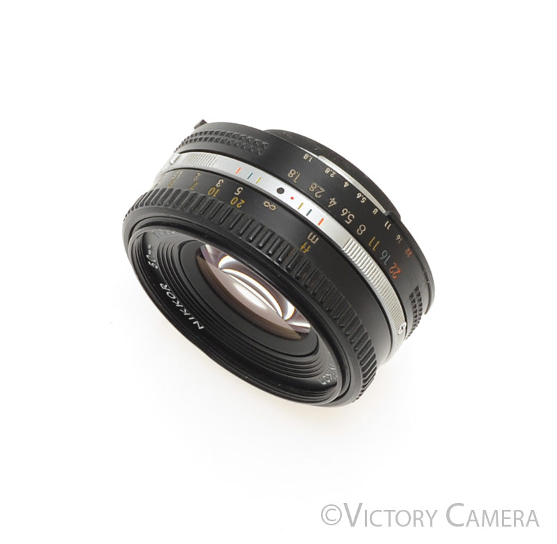 Nikon Nikkor 50mm f1.8 AI-S Pancake Lens [EXC]