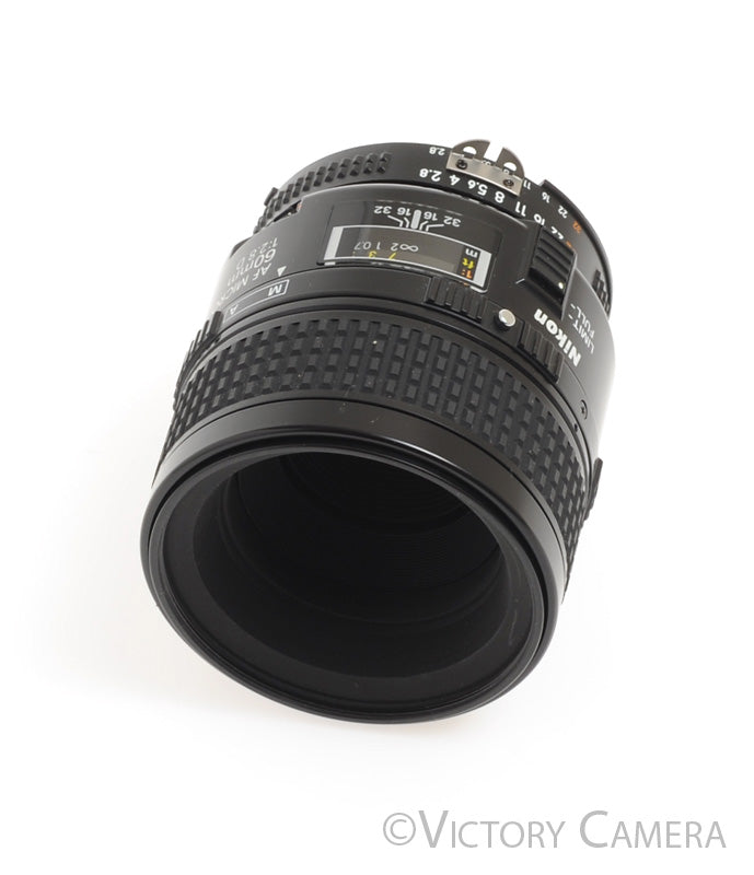 Nikon Micro-Nikkor 60mm F2.8 D AF Autofocus 1:1 Macro Lens w/ Rabbit E
