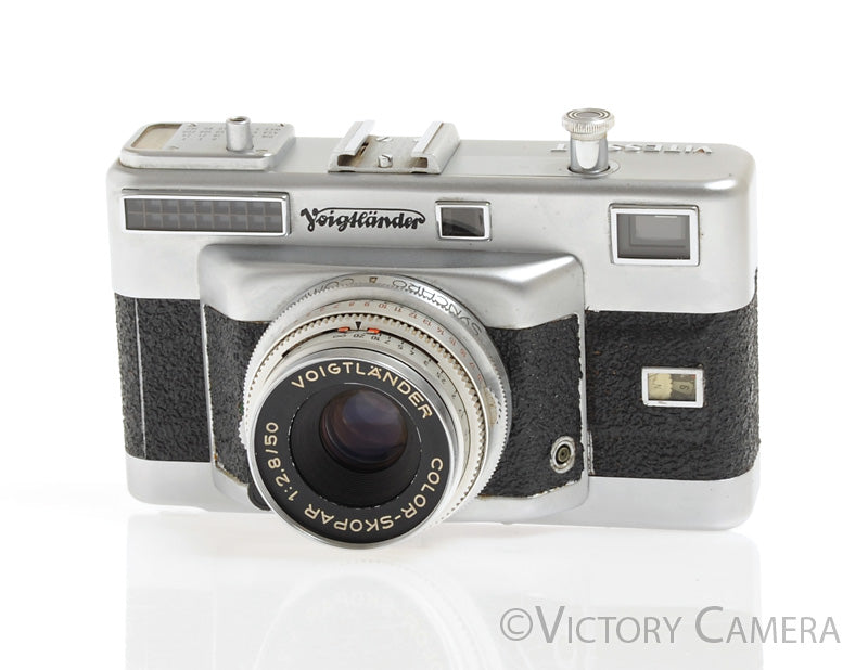 Voigtlander Vitessa T 35mm Film Camera w/ 50mm f2.8 Lens -BGN, Fungus,