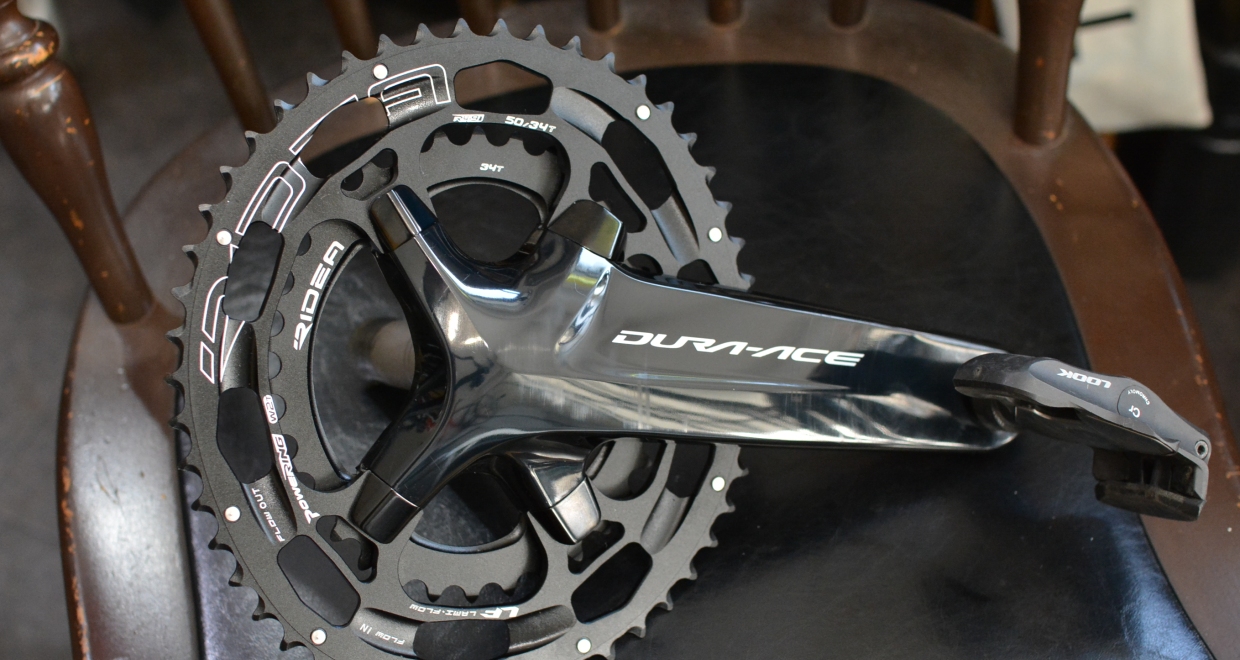 新型デュラエース対応の楕円チェーンリング、RIDEA「POWERING」とは