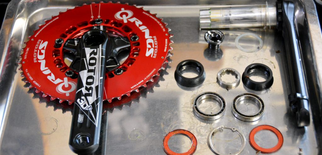 ROTOR 3DFクランクの取り外し解説 | バイキング・ザ・メンテナンス