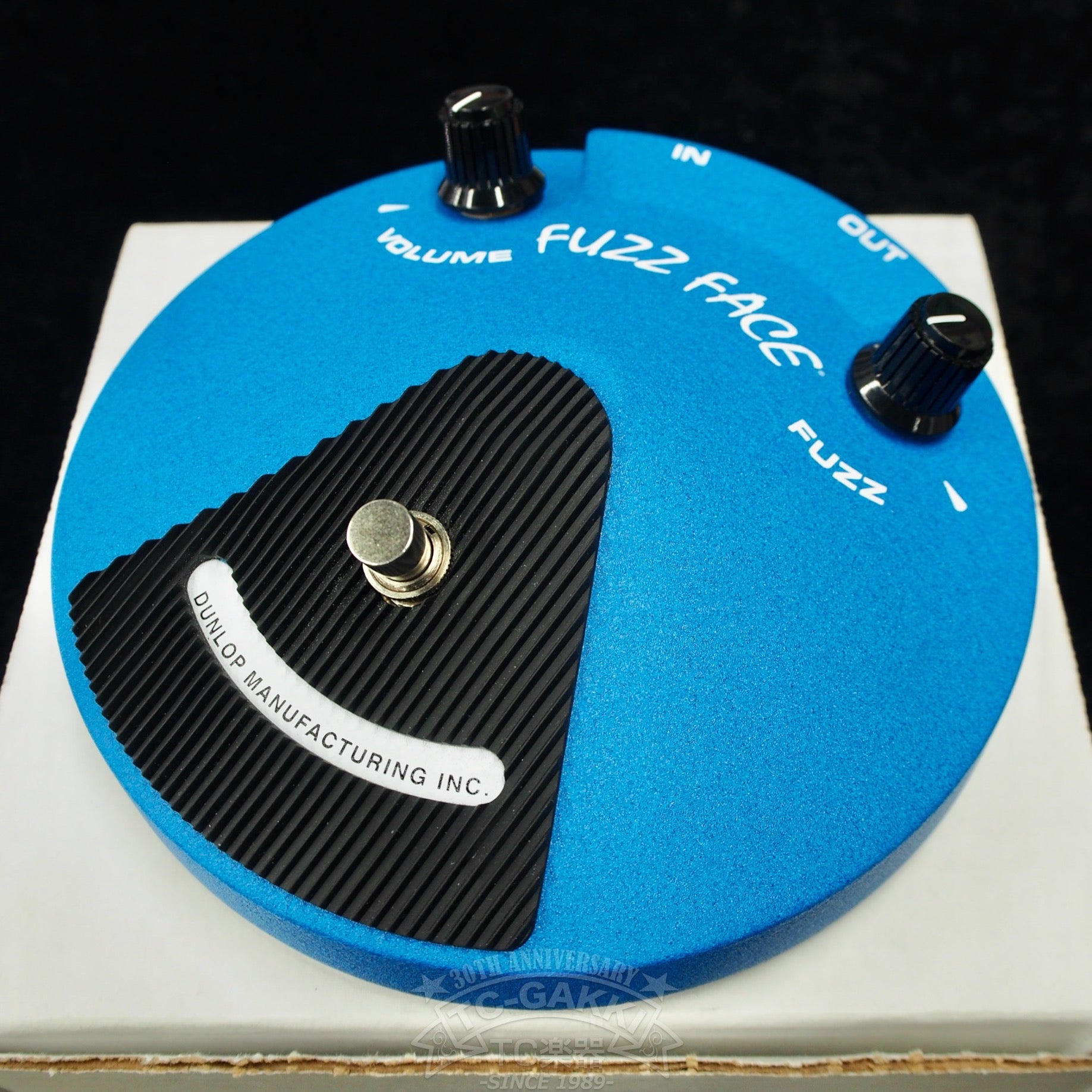 Jim Dunlop EJ F1BM Eric Johnson Blue Fuzz Face 2010 0 Effect For