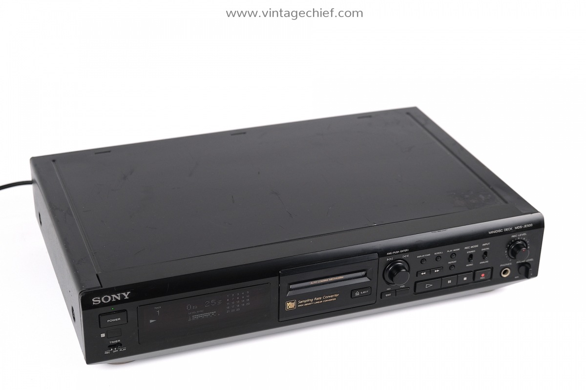 Sony MDS-JE500 MiniDisc Recorder | Player | Deck | Audio