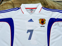 JAPAN 2000 AFC ASIAN CUP CHAMPION NAKATA 7 AWAY JERSEY ADIDAS