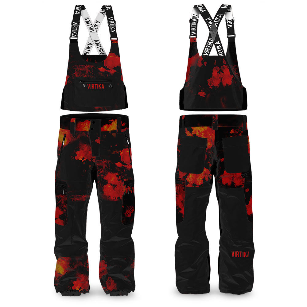 Signature Pants- Lava | Virtika