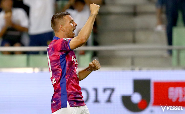 ヴィッセル神戸 ニュース/レポート : ルーカス ポドルスキ選手J1リーグ