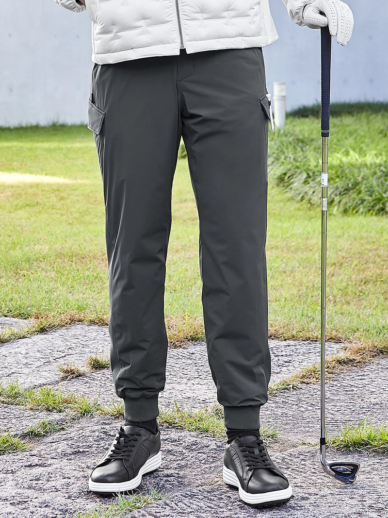 XEXYMENS XGMPT09J3 ダウン カーゴ風 ジョガーパンツ