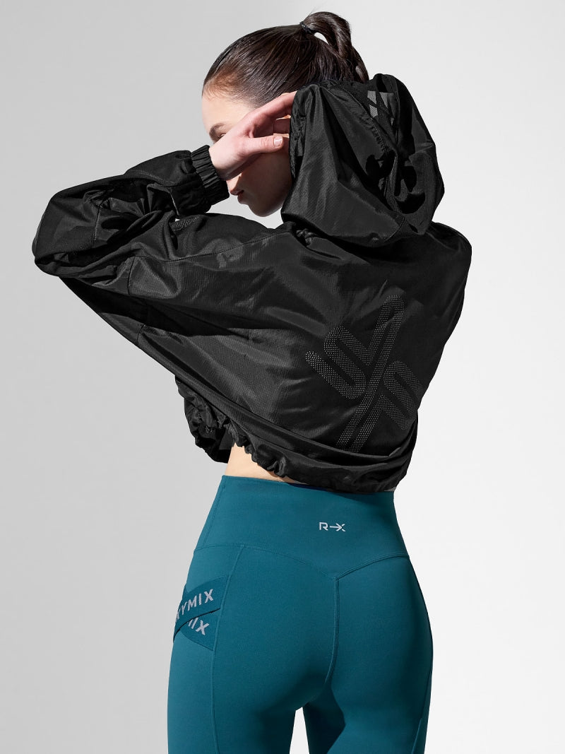 RX エアリー メッシュ クロップド丈 アノラック