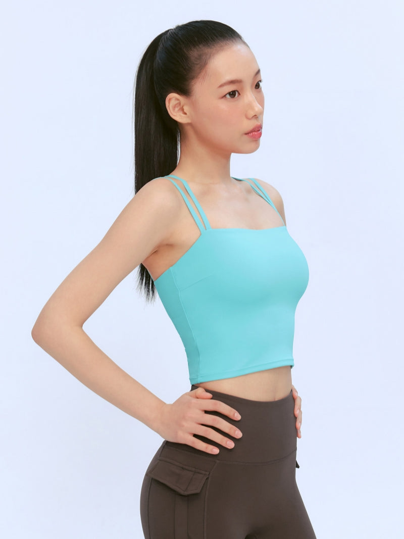 BLACK LABEL シグネチャーパワーライズ ダブルストラップ ブラトップ