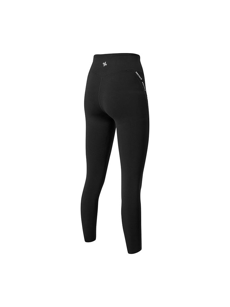 BLACK LABEL シグネチャー360N レタリングロゴライン レギンス