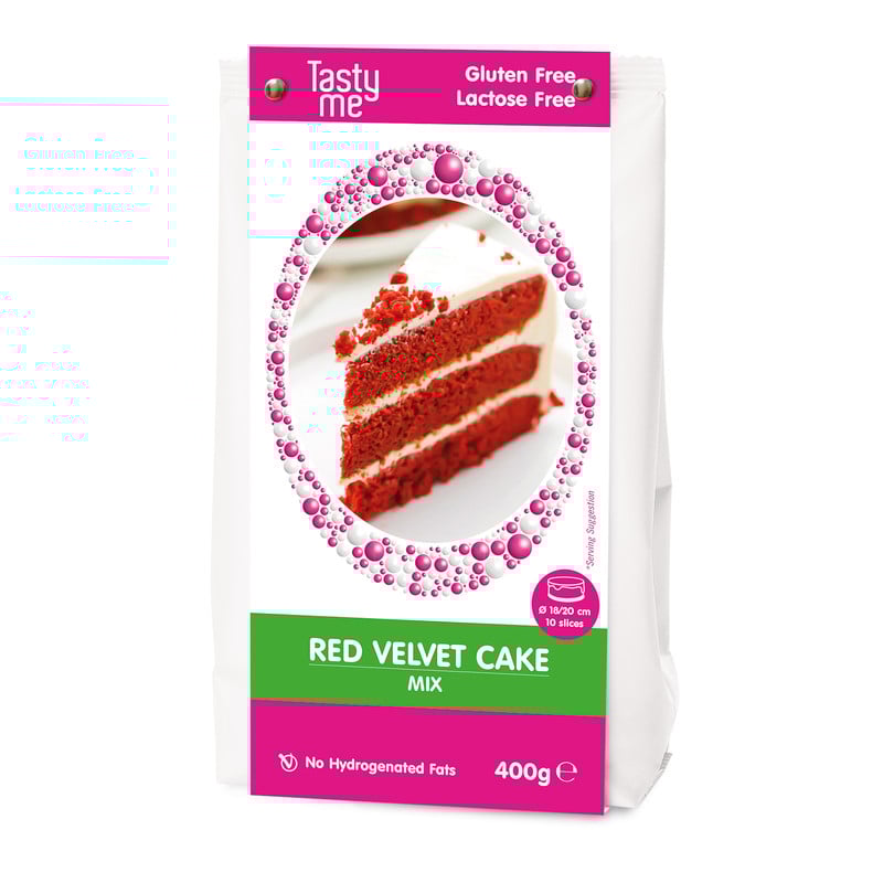 Red velvet cake - glutenvrij en lactosevrij - 400 gram | Xenos