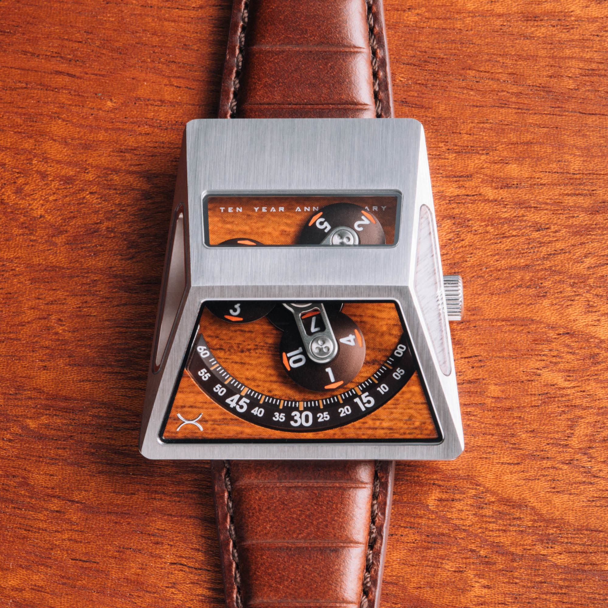 Vendetta X Automatic Brown Rosewood | Xeric.com – Xeric Watches